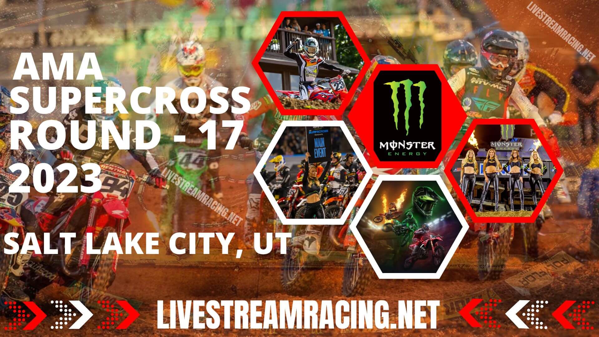 Salt Lake City Supercross Round 17 Live Stream 2023 | Full Race Replay